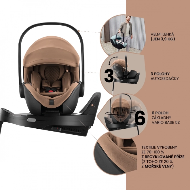 Autosedačka Baby-Safe Pro s Vario Base 5Z Urban Olive