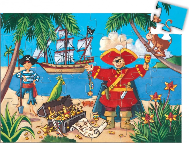 Puzzle Pirát 36 dielikov