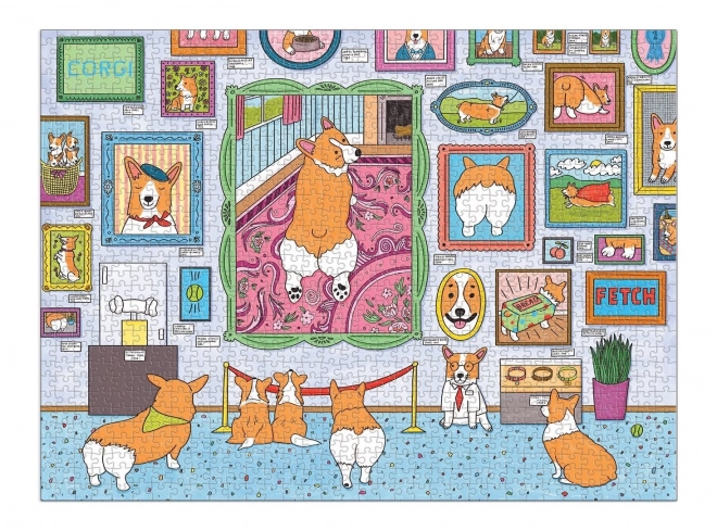 Puzzle Muzeum Corgi 1000 dielikov