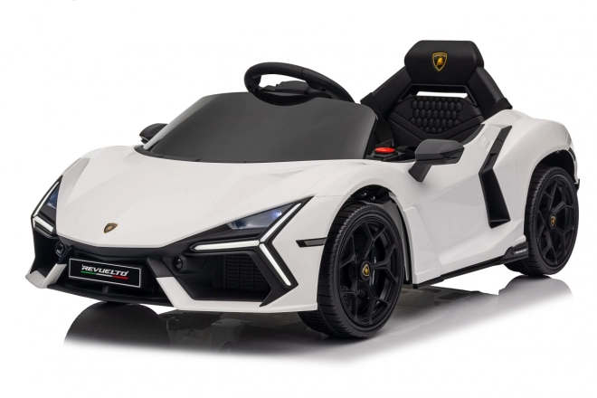 Detské elektrické vozidlo Lamborghini Revuelto biele