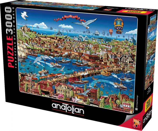 Puzzle Istanbul 1895 od Anatolian, 3000 dielikov