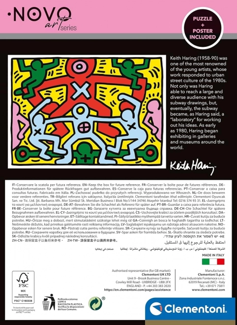 Puzzle Série Novo Art: Keith Haring 1000 dielikov