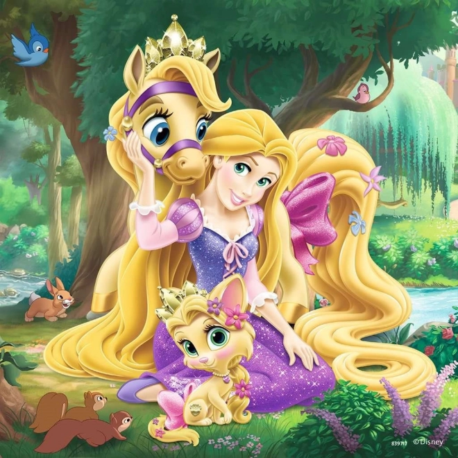 Ravensburger Puzzle Disney Princezné a ich Maznáčikovia 3x49 Dielikov