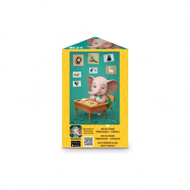 Puzzle Sloník Mio 24 dielikov