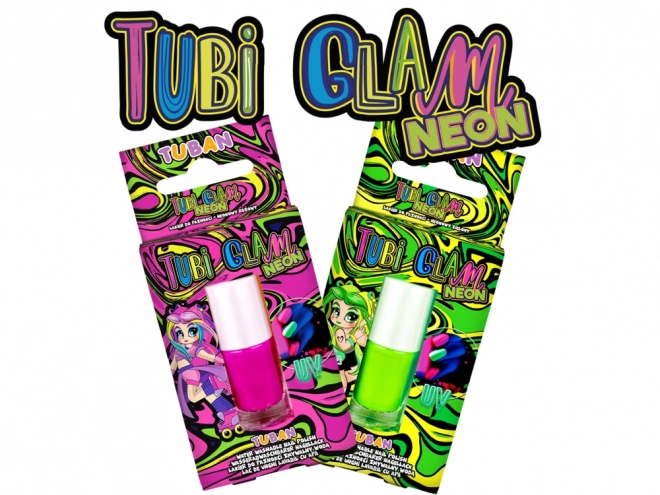 Lak na nechty Tubi Glam - Ružový Neon