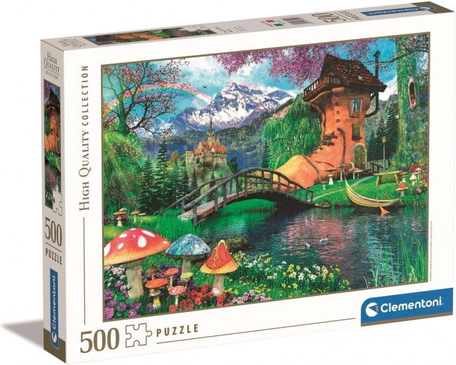 Clementoni Puzzle 500 dielikov Hq Starý dom