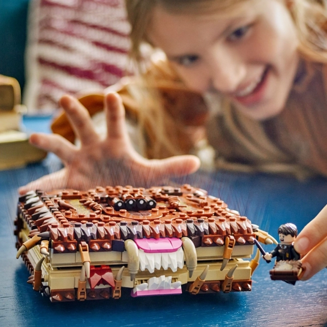 Kniha príšer s kockami LEGO Harry Potter