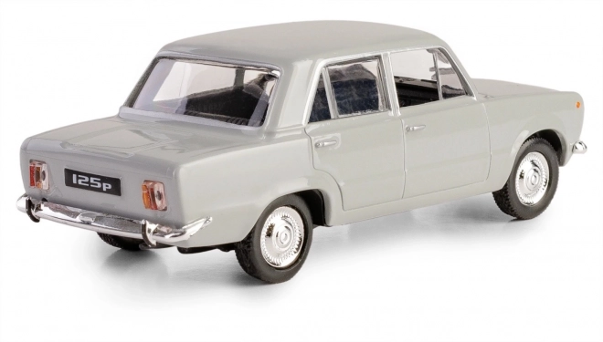 Kolekčný model PRL Fiat 125p popelavý