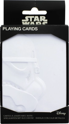 Hracie karty Star Wars v plechovej krabičke
