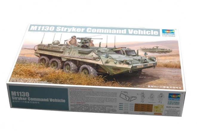 Plastikový model veliteľského vozidla Stryker M1130 1/35