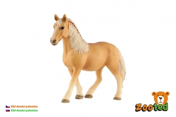 Domáci kôň Palomino 13 cm