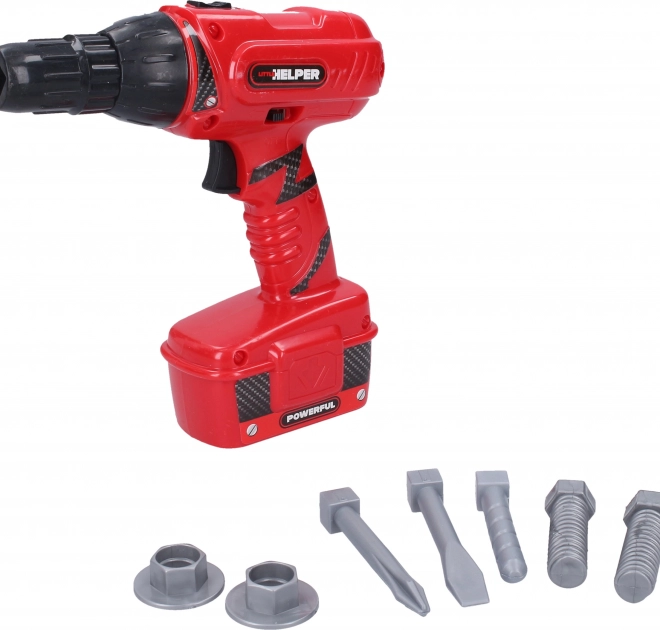 Detská aku vŕtačka set 18 cm