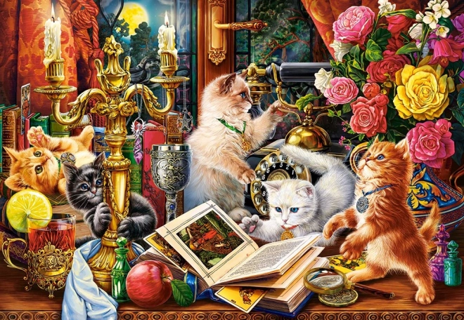 Puzzle 1000 dielikov Magické mačiatka