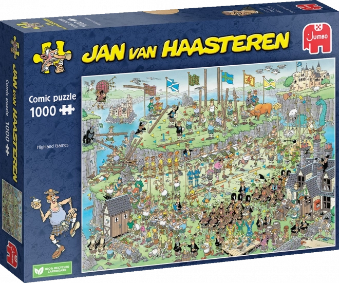 Jumbo Puzzle Jan van Haasteren Škótske hry 1000 dielikov