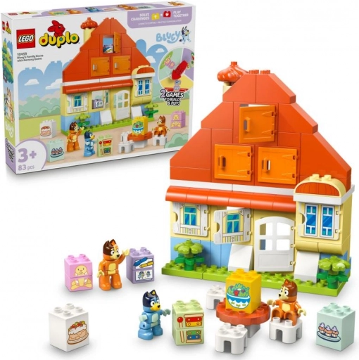 Lego duplo bluey rodinný dom s pexesom