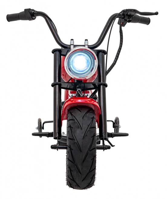 Chopper Warrior Červená motorka