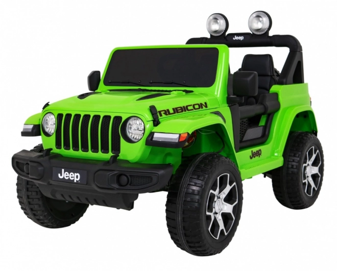 Jeep Wrangler Rubicon na Akumulátor pre Deti so Svetlami a Rádiom