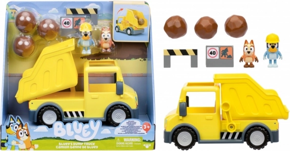 Bluey Set Sklápačky s 2 Figúrkami