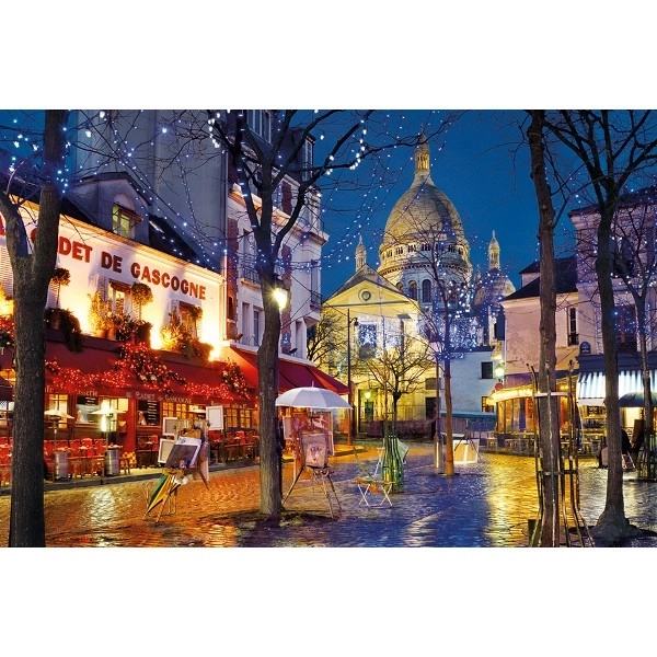 Puzzle Montmartre Paryž 1500 dielikov