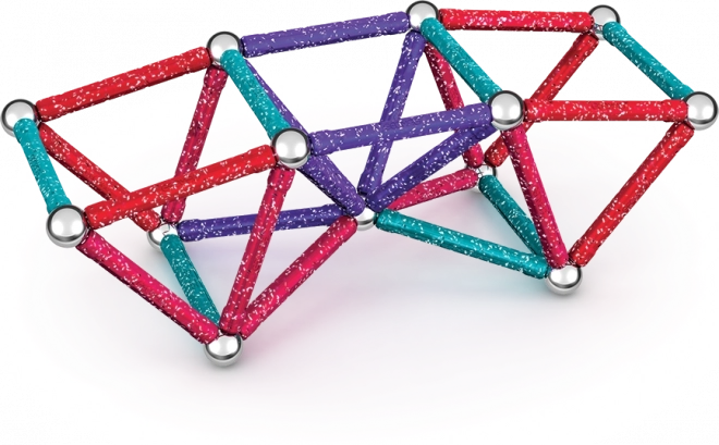 Geomag Glitter 60 dielikov