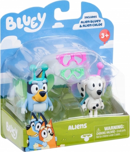 Figúrky Bluey dvoj-balenie Baby Bluey a Chloe