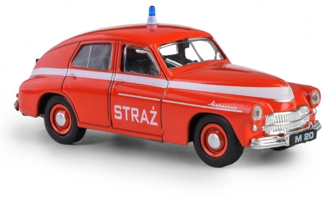 Pojazd PRL Warszawa M-20 Stráž