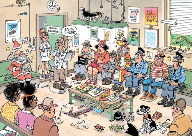JUMBO Puzzle Jana van Haasterena: Pozri sa na to z druhej strany - 500 dielikov