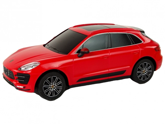 Auto R/C Porsche Macan Turbo 1:24 Rastar – Červená