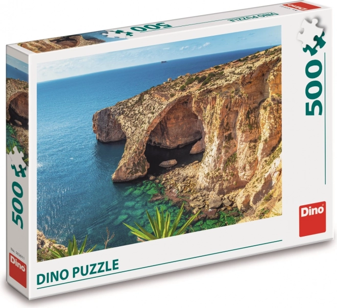 Puzzle Pláž na Malte 500 dielikov