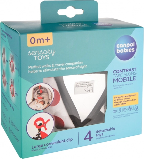 Univerzálny klip pre kočík, postieľku aj autosedačku