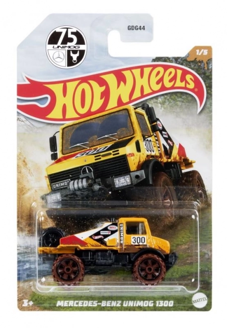 Hot Wheels Tématické auto Mud Runners