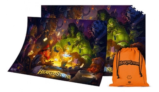 Puzzle Hearthstone: Heroes of Warcraft 1000 dielikov