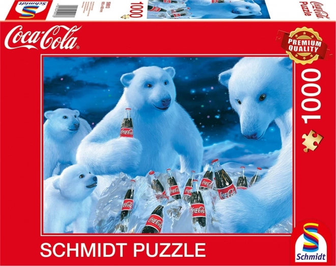 Puzzle Coca Cola Ľadové Medvede