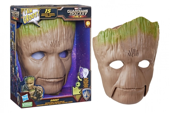 Marvel Elektronická maska Strážci galaxie Groot