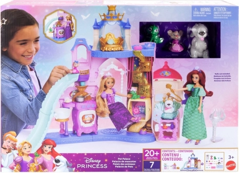 Disney Princess palác zvieratiek – domček pre figúrky a zvieracích kamarátov