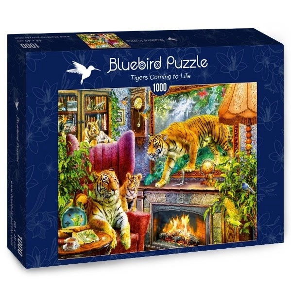 Bluebird puzzle Tygre žijú 1000 dielikov