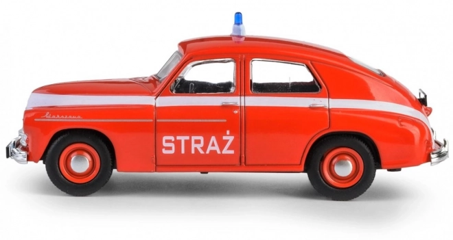 Pojazd PRL Warszawa M-20 Stráž