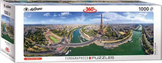 Panoramatické puzzle Paríž, Francúzsko 1000 dielikov