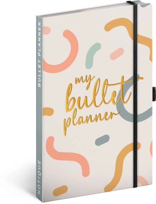 Týždenný nedatovaný diár My Bullet Planner