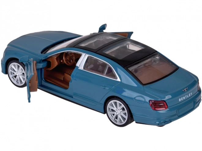 Interaktívny kovový model Bentley Flying Spur Hybrid v mierke 1:38