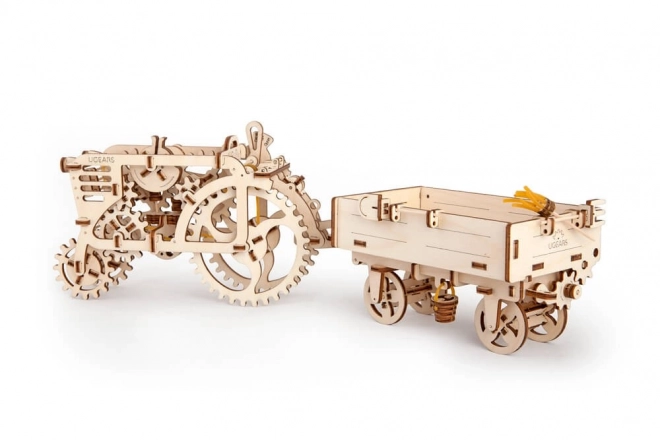 Ugears 3D puzzle - Vlečná loď 68 dielikov