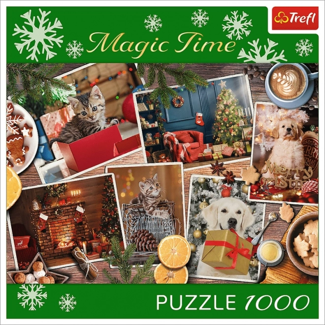 Trefl puzzle čarovný vianočný čas 1000 dielikov