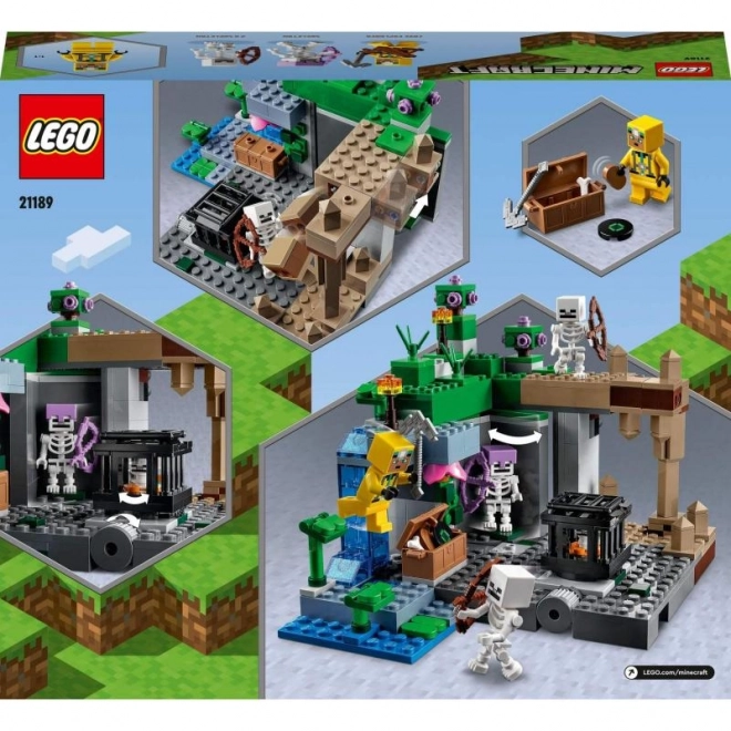 LEGO Minecraft 21189 Jaskyňa kostlivcov