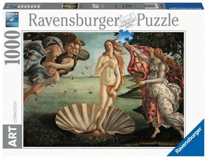 Ravensburger: Puzzle 1000 dielikov - Zrodenie Venuše