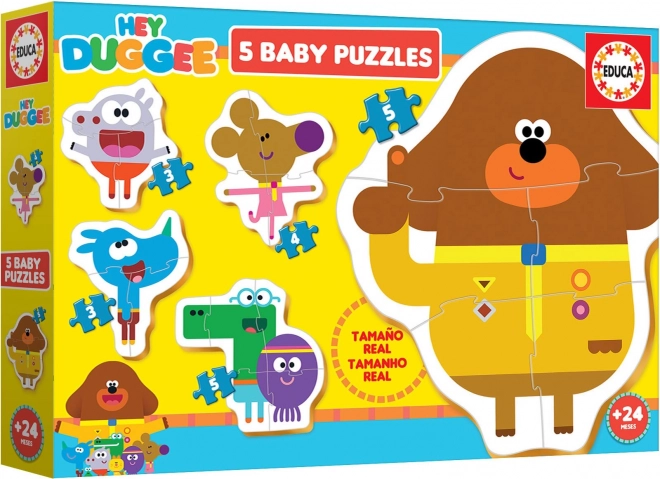 Educa Baby puzzle Hey Duggee 5v1