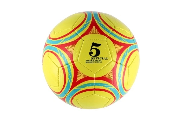 Kožená futbalová lopta 22cm - 3 farby