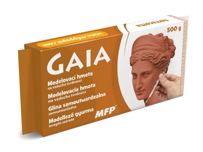 Modelovacia hmota Gaia 500g terracotta