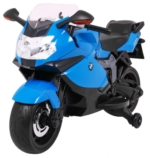 Detská elektrická motorka BMW K1300 S modrá