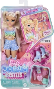Bábika na kolieskových korčuliach Barbie Dream Besties Malibu