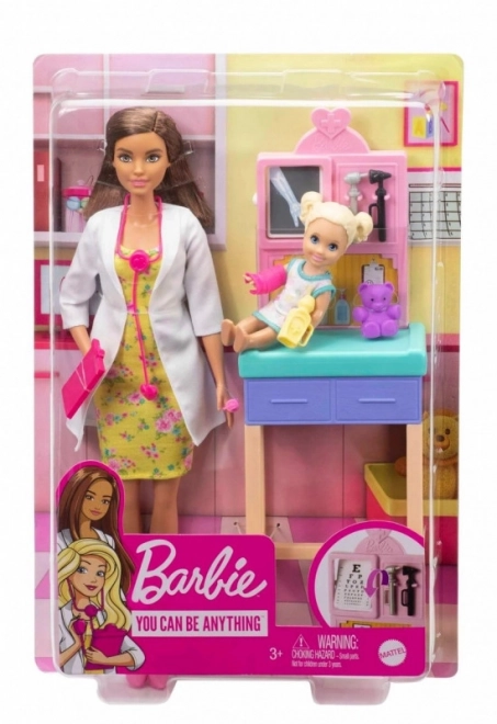 Barbie Kariéra Pediatrička Brunetka